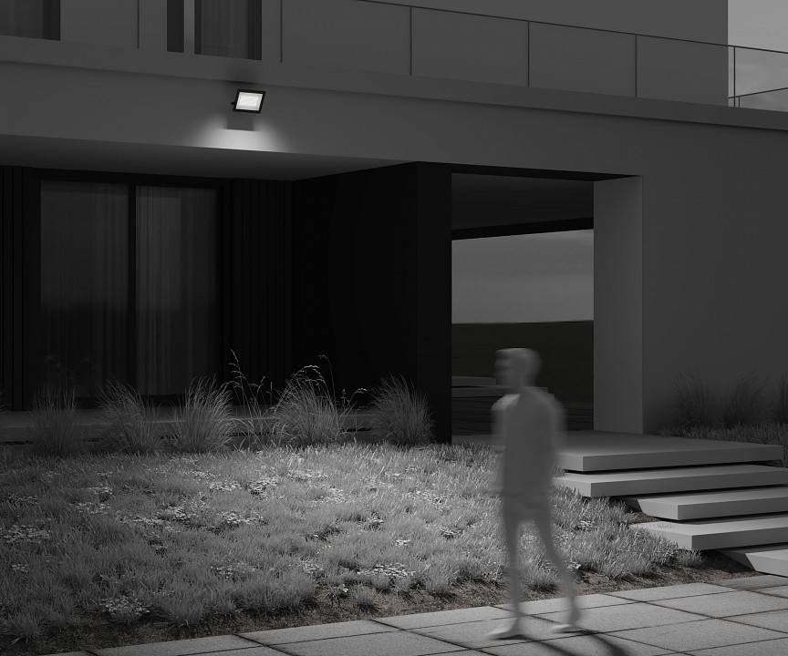 Прожектор светодиодный Maytoni Flood 100 Вт 6000 К IP65 черный FL001-L100B6K