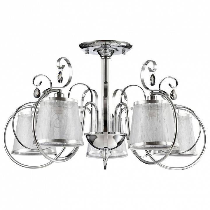 Люстра на штанге Freya Simone 5 ламп FR2020-CL-05-CH