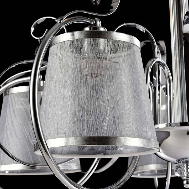 Люстра на штанге Freya Simone 5 ламп FR2020-CL-05-CH