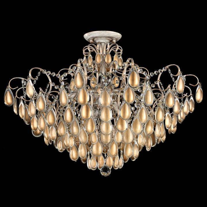 Люстра на штанге Freya Chabrol 9 ламп FR2302-CL-09-WG