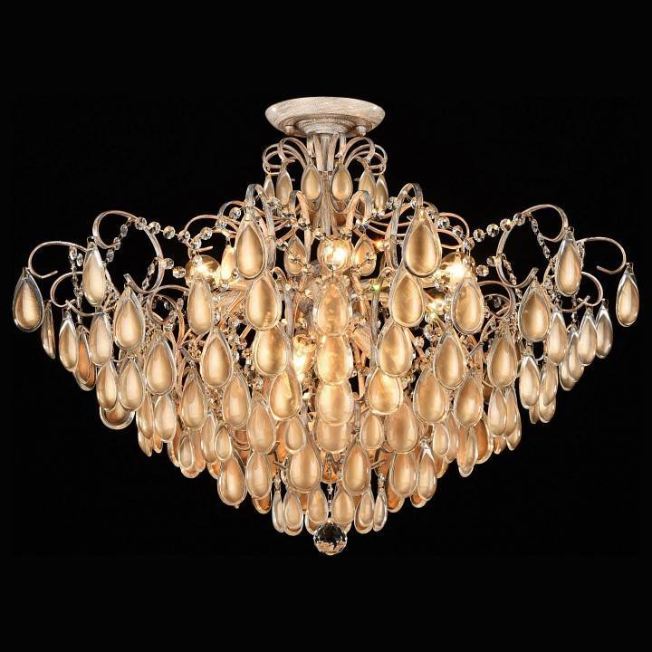 Люстра на штанге Freya Chabrol 9 ламп FR2302-CL-09-WG