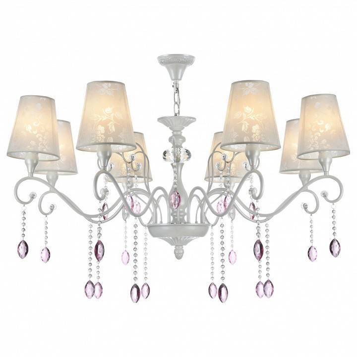 Подвесная люстра Freya Adelaide 8 ламп FR2306-PL-08-W