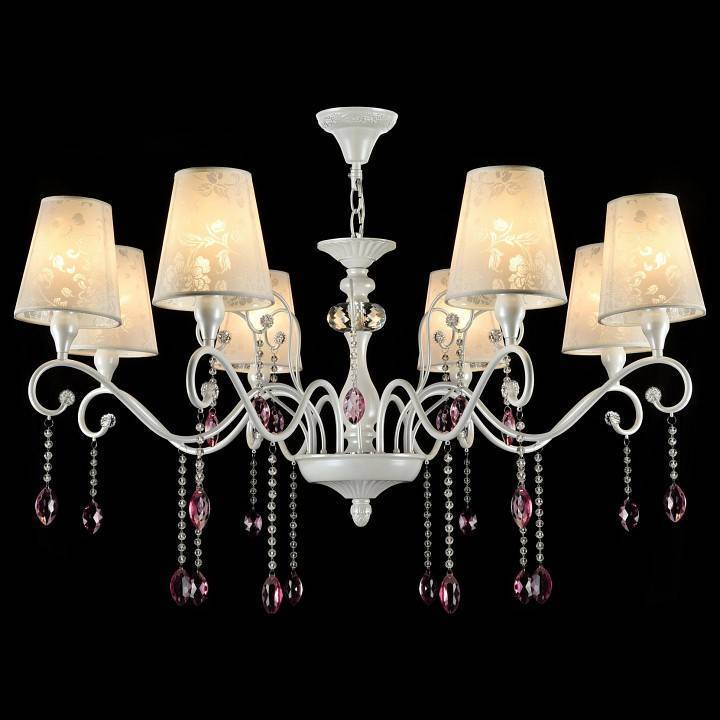 Подвесная люстра Freya Adelaide 8 ламп FR2306-PL-08-W