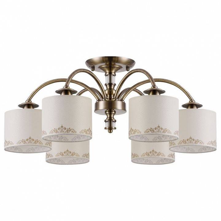 Люстра на штанге Freya Ksenia 6 ламп FR2539CL-06BS