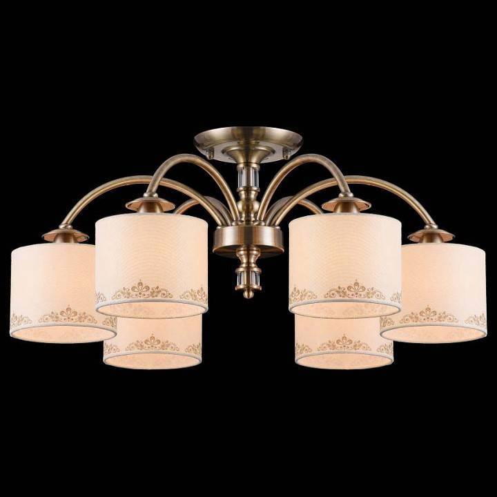 Люстра на штанге Freya Ksenia 6 ламп FR2539CL-06BS