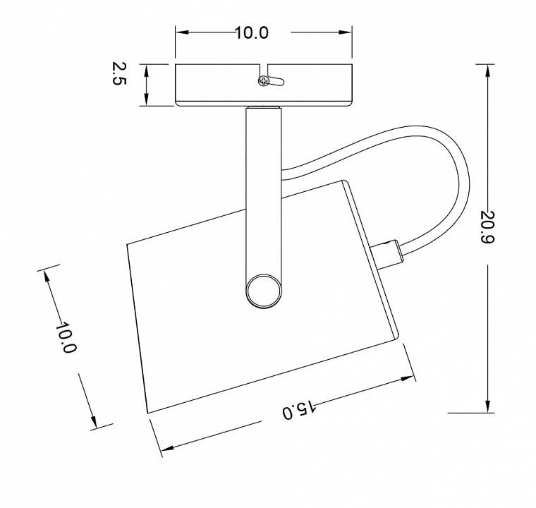 Бра Freya Elori FR4004WL-01BBS