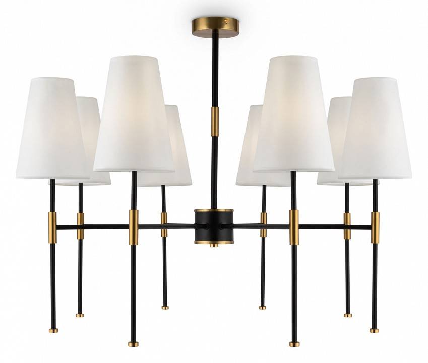 Люстра на штанге Freya Tida FR5196PL-08BBS