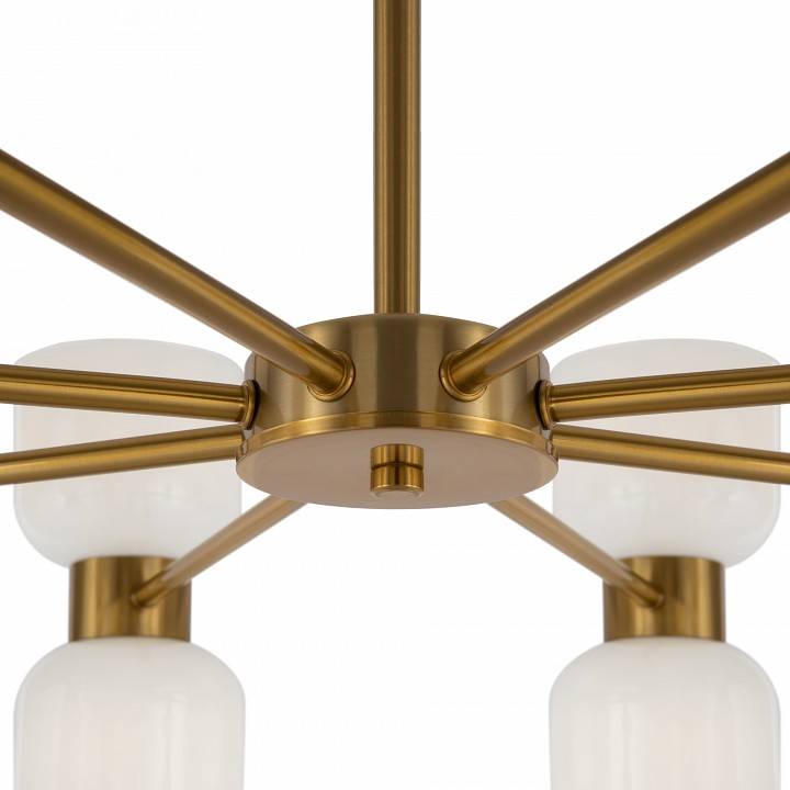 Люстра на штанге Freya Savia 16 ламп FR5203PL-16BS