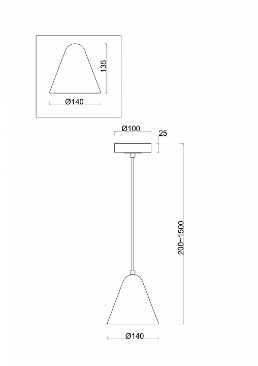 Подвесной светильник Freya Falke FR8001PL-01WG