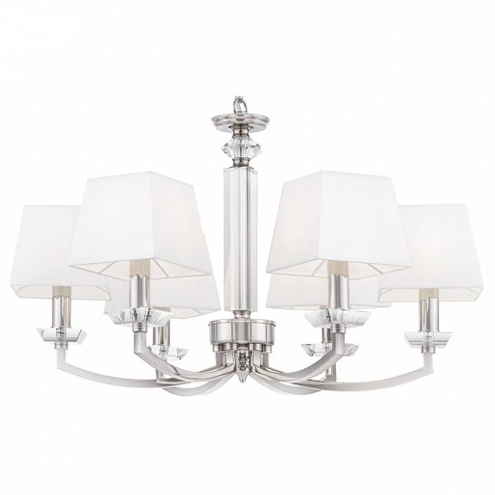 Подвесная люстра Maytoni Chandler 6 ламп Хром MOD019PL-06CH