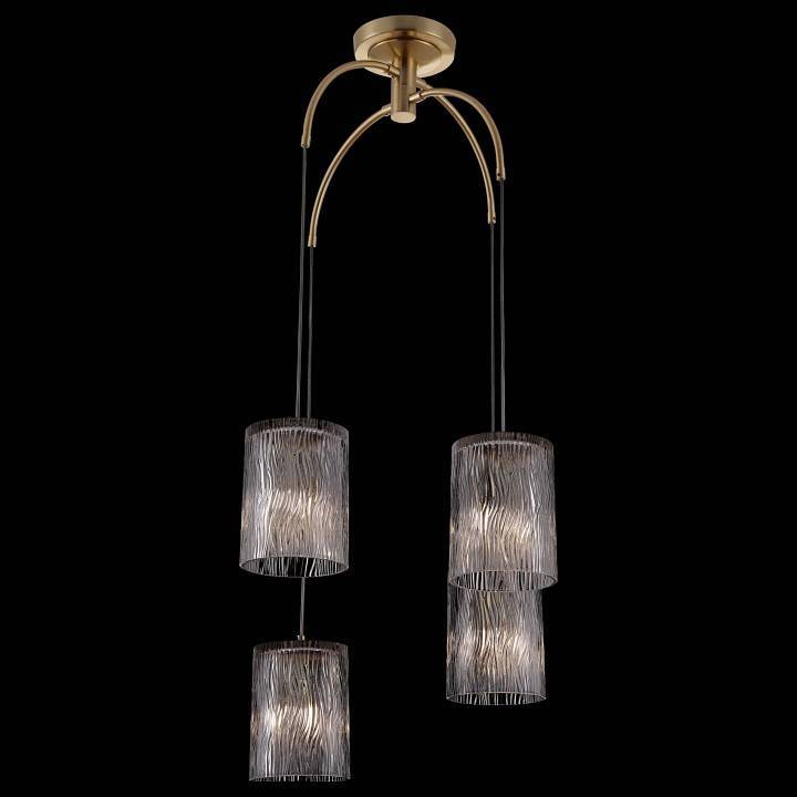 Люстра подвесная Maytoni Starfall 4 лампы MOD042PL-04BS