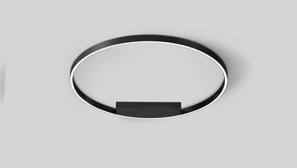 Накладной светильник Maytoni Rim 50 Вт 4000K черный MOD058CL-L50B4K