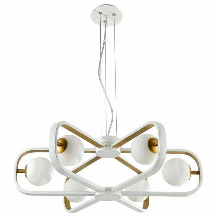 Подвесная люстра Maytoni Avola 6 ламп MOD431-PL-06-WG