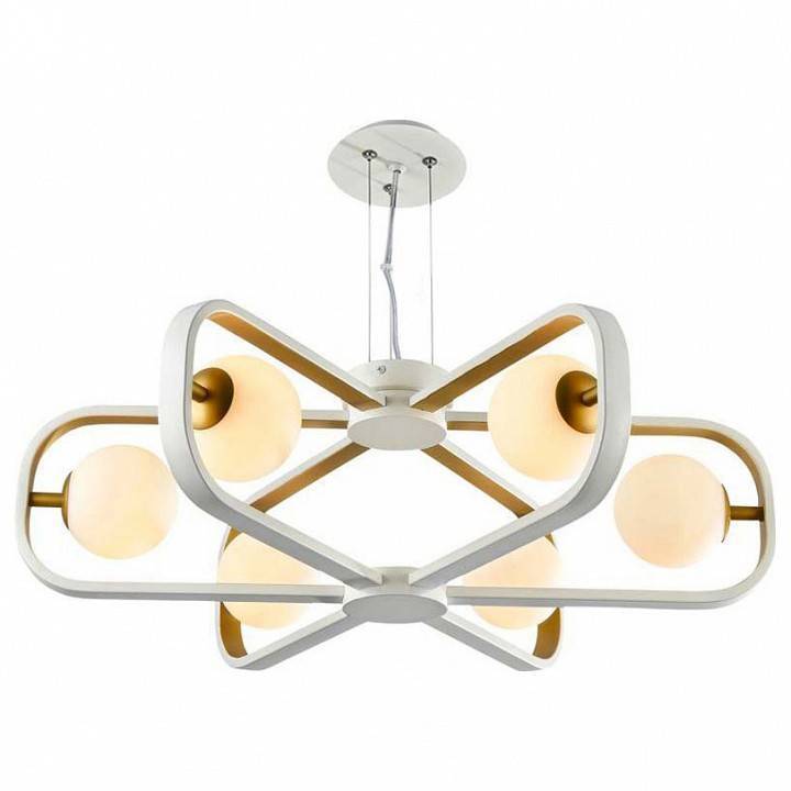 Подвесная люстра Maytoni Avola 6 ламп MOD431-PL-06-WG