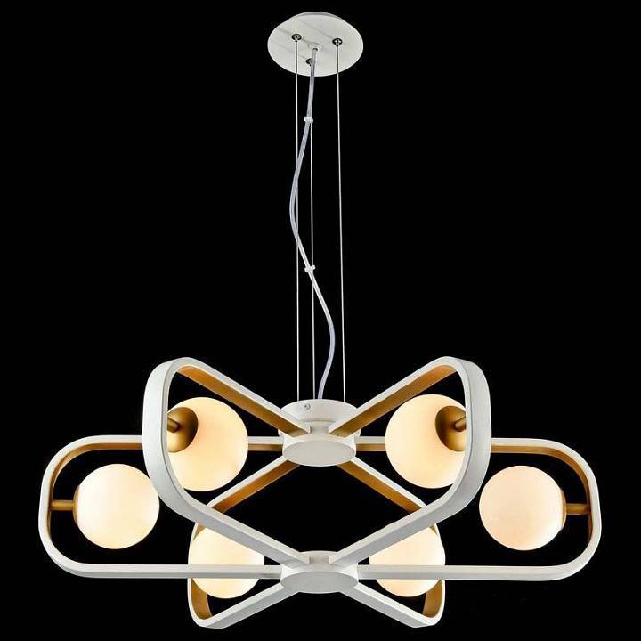 Подвесная люстра Maytoni Avola 6 ламп MOD431-PL-06-WG