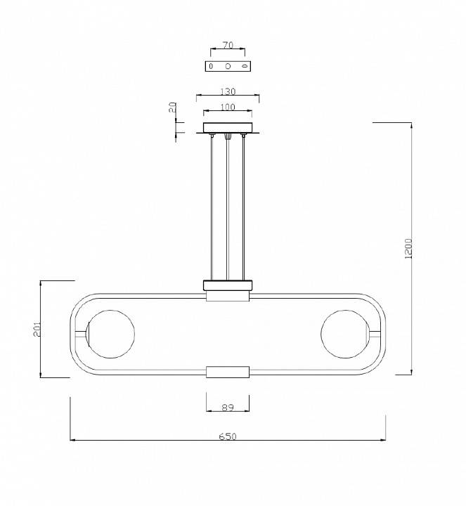 Подвесная люстра Maytoni Avola 6 ламп MOD431-PL-06-WG
