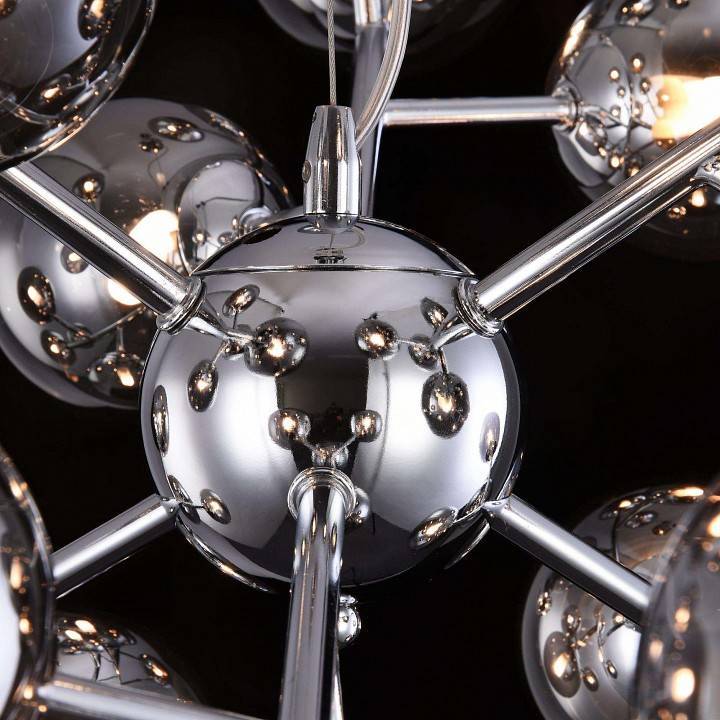Подвесная люстра Maytoni Dallas 24 лампы Хром MOD545PL-24CH