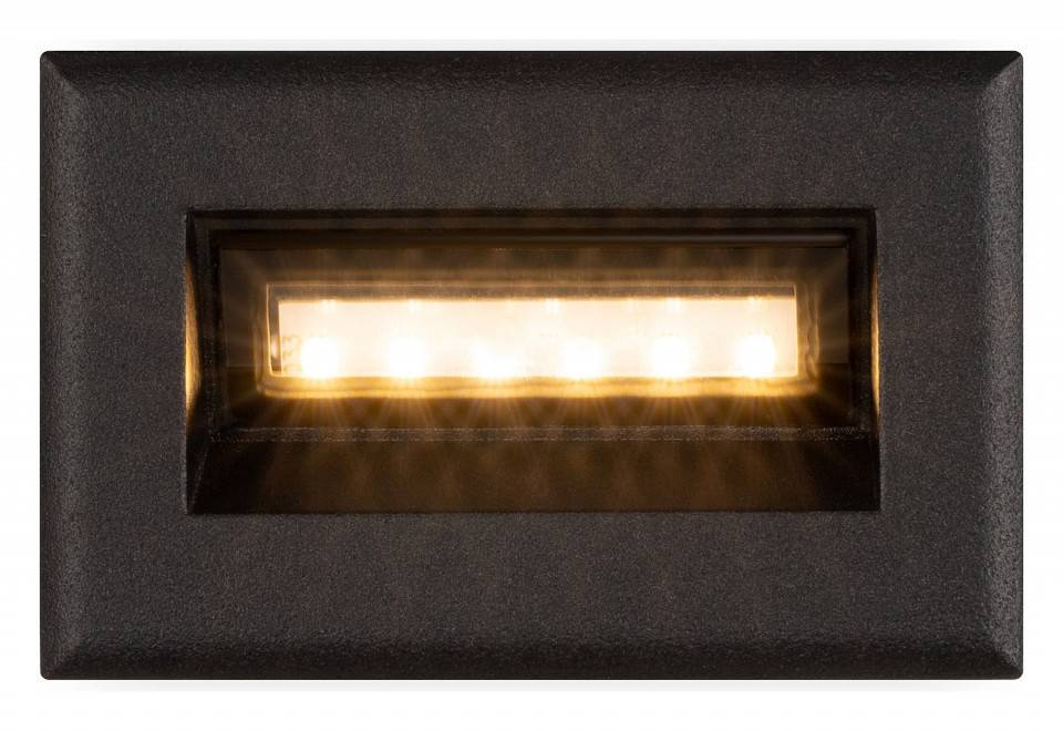 Встраиваемый светильник Maytoni Bosca 3 Вт 3000 К черный O045SL-L3B3K