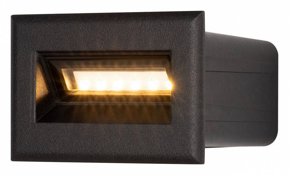 Встраиваемый светильник Maytoni Bosca 3 Вт 3000 К черный O045SL-L3B3K