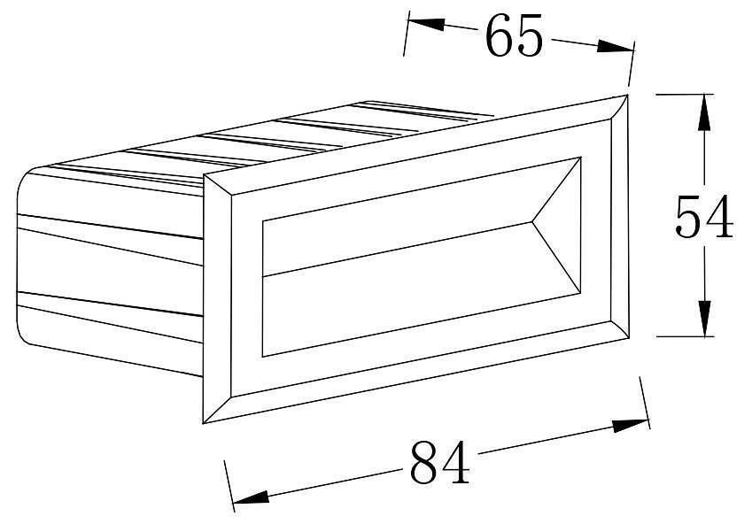 Встраиваемый светильник Maytoni Bosca 3 Вт 3000 К черный O045SL-L3B3K