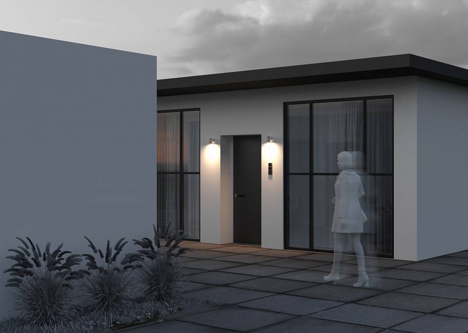 Настенный светильник Maytoni Shim LED 5 Вт 3000K белый O303WL-L5W3K