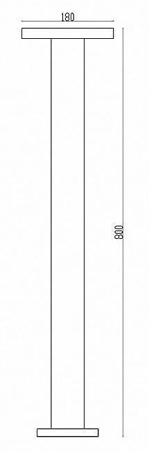 Уличный светильник Maytoni Wald O420FL-L12GF1