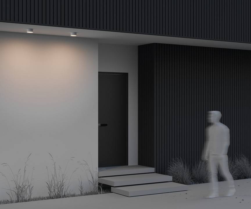 Накладной светильник Maytoni Zon IP 15 Вт 3000K белый O430CL-L15W3K