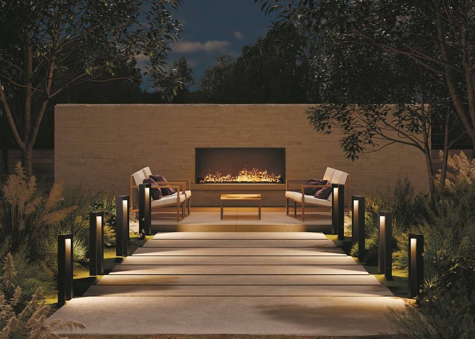 Уличный светодиодный светильник Maytoni Frama O469FL-L12GF3K