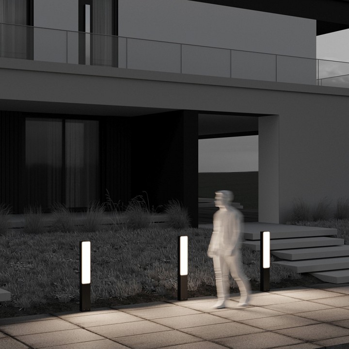 Уличный наземный светильник Maytoni Blitz O470FL-L20GF3K