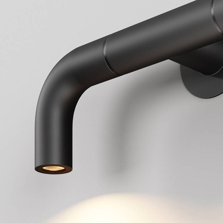 Настенный светильник Maytoni Sleek LED 4 Вт 3000K золото O477WL-L4GF3K