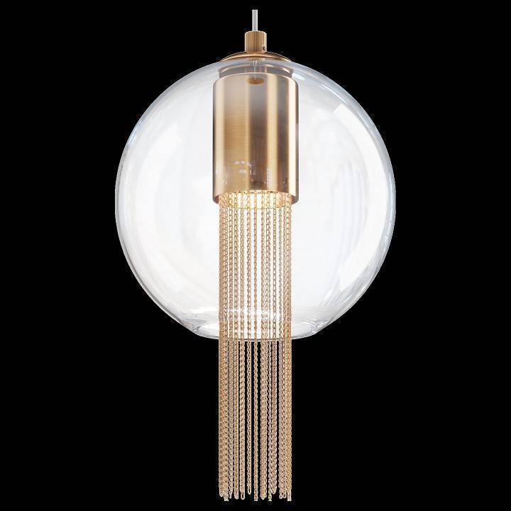 Подвесной светильник Maytoni Flusso 1 лампа бронза P095PL-01BZ