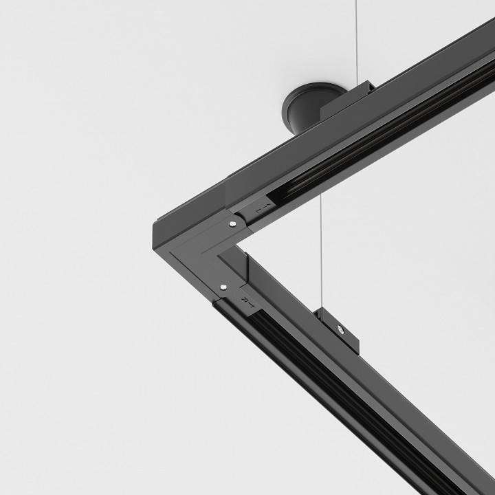 Соединитель угловой L-образный для треков Maytoni Accessorises TRA005CL-31B-L