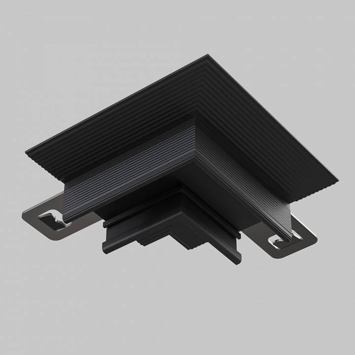Соединитель угловой L-образный для встраиваемого трека Maytoni Basity TRA172CL-12B