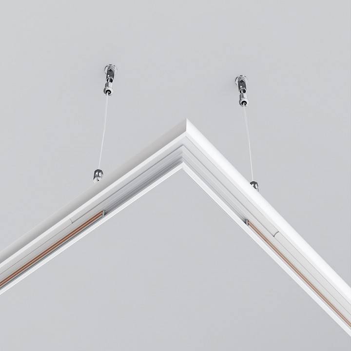 Соединитель угловой L-образный для накладных треков Maytoni Exility TRAM034CL-R-41W