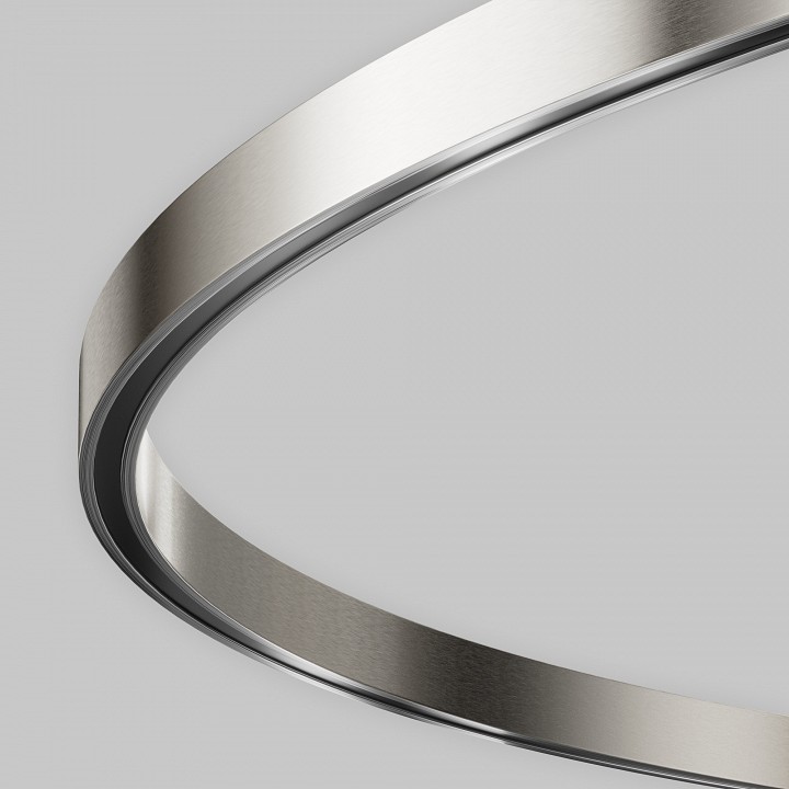 Шинопровод трековый накладной Maytoni Flarity круглый D800 мм латунь TRX154-R-D800-PT