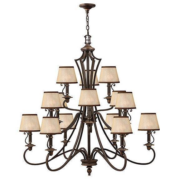 Подвесная люстра Hinkley Plymouth 15 ламп HK/PLYMOUTH15