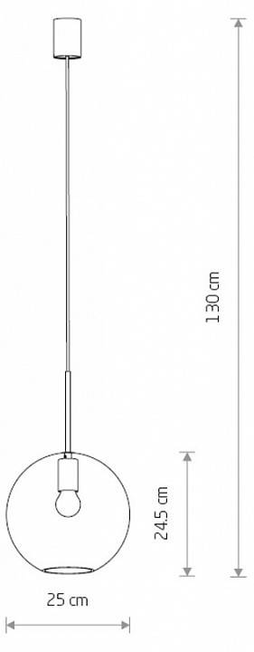 Подвесной светильник Nowodvorski Sphere L 7850