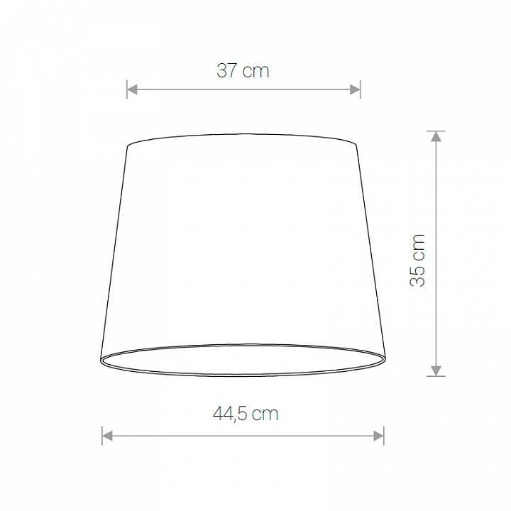 Плафон текстильный Nowodvorski Cameleon Cone M WH 8413
