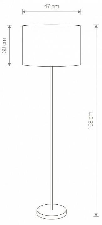 Торшер Nowodvorski Hotel 9300