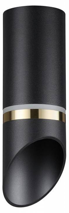 Светильник накладной Novotech Delta GU10 IP44 черный 370905