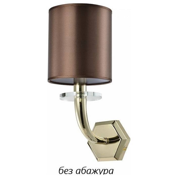 Бра Newport 3331/A gold без абажуров