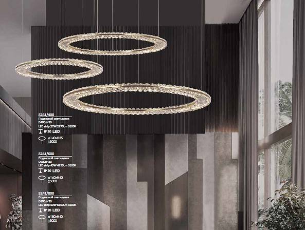 Подвесной светильник Newport 8240 8241/600 gold NEW