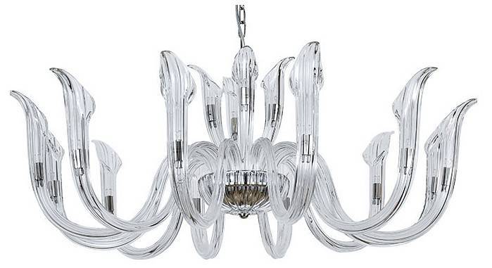 Подвесная люстра Newport 3650 3654+12/C nickel