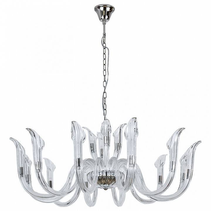 Подвесная люстра Newport 3650 3654+12/C nickel
