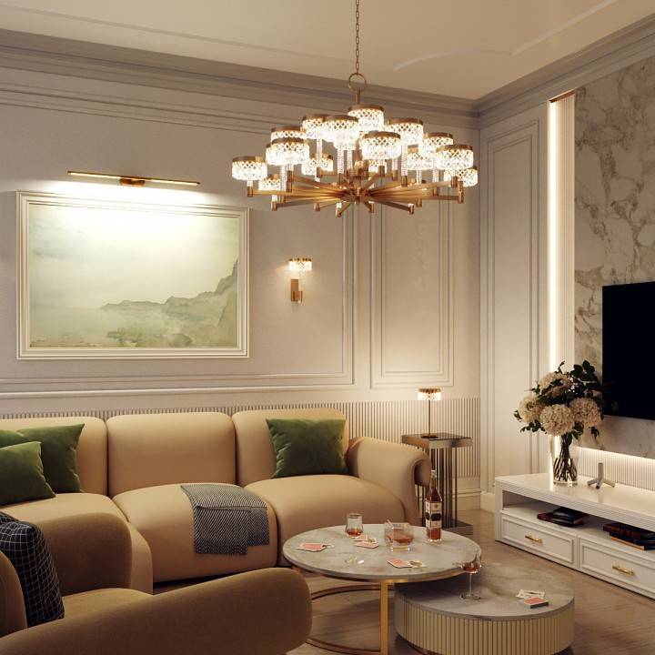 Бра светодиодное Odeon Light Fivre 5032/8WL