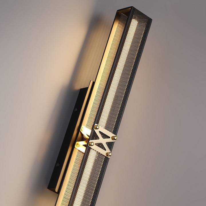 Настенный светодиодный светильник Odeon Light Mesh 7083/12WL