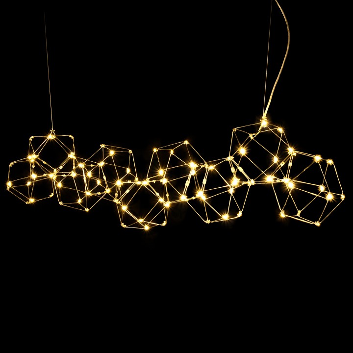 Подвесная люстра O-LUCE Bjork в линию без вставок 10964-5