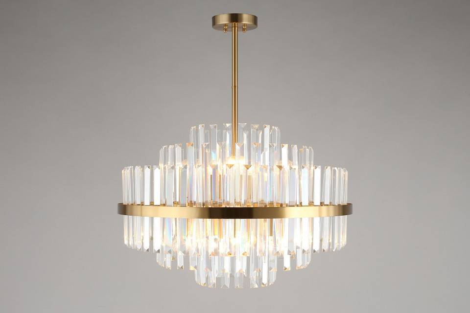 Люстра на штанге Omnilux Saviano 9 ламп OML-69017-09