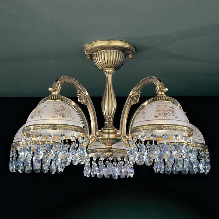 Люстра на штанге Reccagni Angelo 6020 5 ламп PL 6020/5