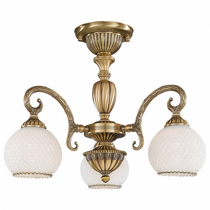 Люстра на штанге Reccagni Angelo 8420 3 лампы PL 8420/3